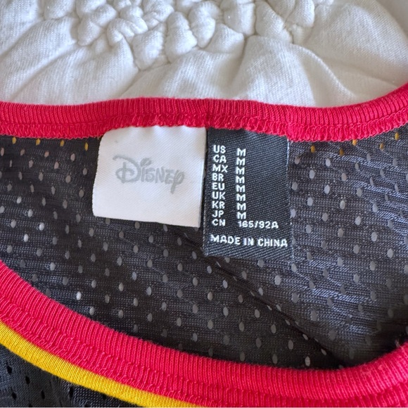Disney Mickey Mouse Women’s Jersey - Black and Red NWOT - Picture 3 of 3